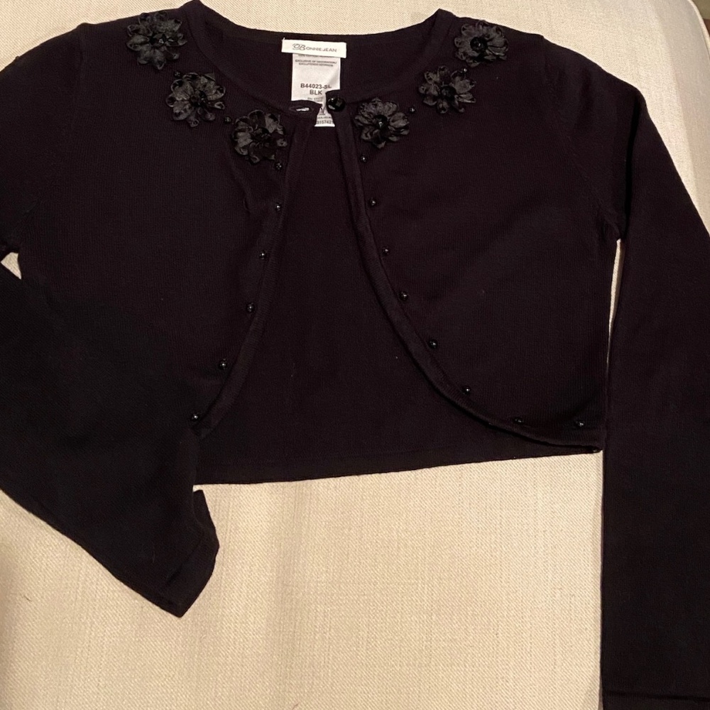 Bonnie Jean Girl's Bolero Jacket; Size Girl's Large